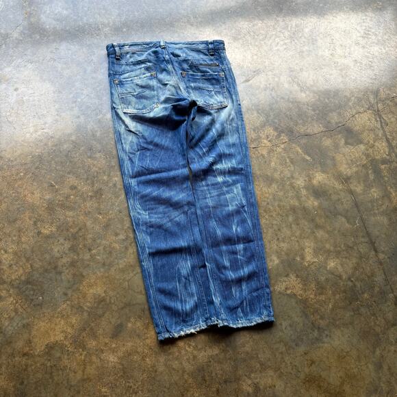 Crazy Diesel Brand Washed Blue Jeans - Picture 2 of 12